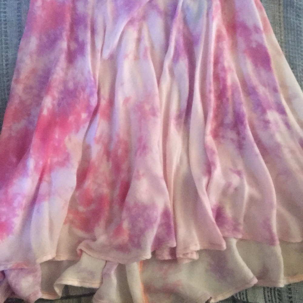 Tie dye tunic top